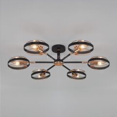 Потолочная люстра Eurosvet 70121/6 черный