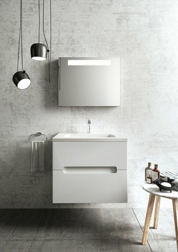 Тумба под раковину Ravak SD Classic II 80 R подвесная Белая (X000000914)