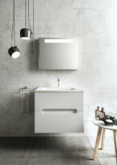 Тумба под раковину Ravak SD Classic II 80 R подвесная Белая (X000000914)