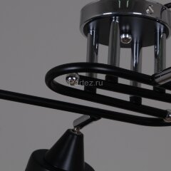 Потолочная люстра Reluce 70052-3.3-04 CR+BK