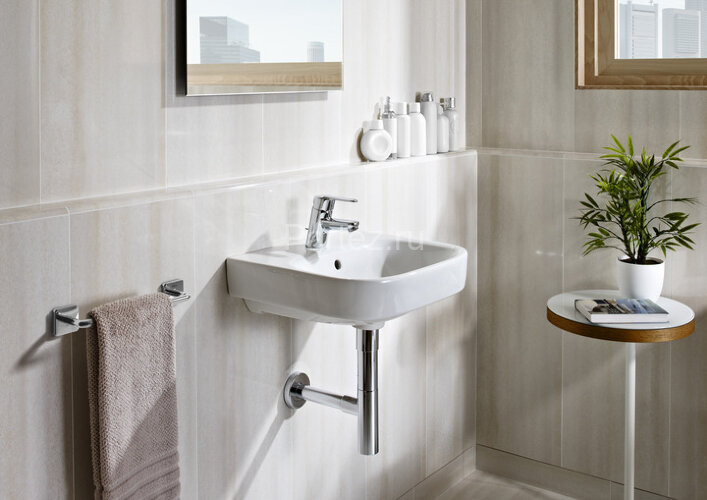 DEBBA Раковина 600x480х170 мм б/пьед., отв. п/смесит.