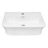 Раковина накладная Azario 485х410х125 прямоугольная, белый глянец (AZ-2258)