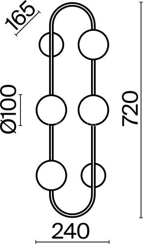 Бра Freya FR5233WL-04BS1