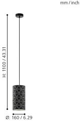 Подвесной светильник Eglo 98352