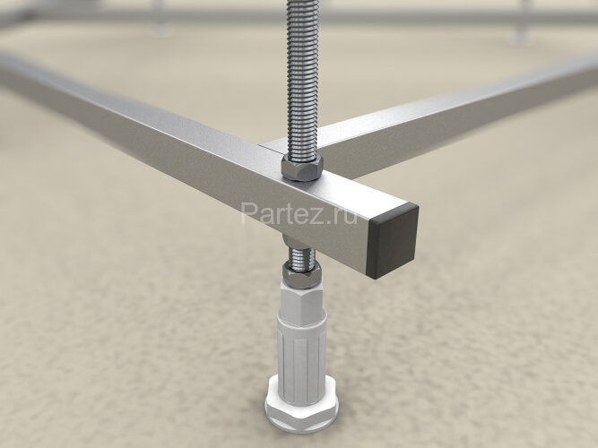 Каркас к ваннам серии Azario LILIANA 170 / EMILIA 170 сборный, шпильки, алюминий/сталь (AV.0011170K)