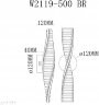 Бра iLedex W2119-500 BR