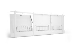 Экран для ванны Метакам 1690х540х580 с откидными дверцами, белый (ЭОS_008835)