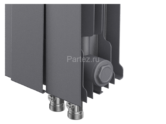 Радиатор Royal Thermo PianoForte 500 /Silver Satin - 12 секц. VDR