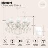 Подвесная люстра Maytoni ARM247-10-G