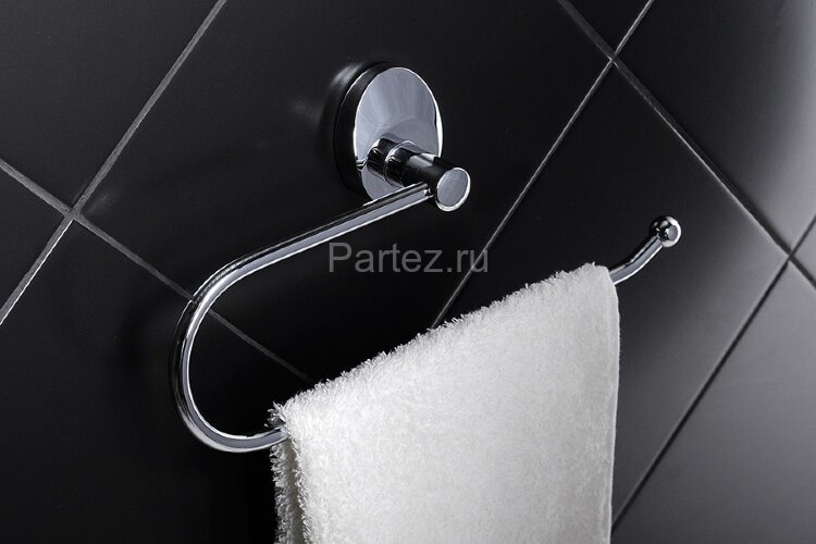 Полотенцедержатель Fixsen Europa кольцо, хром (FX-21811A)