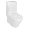 Унитаз-компакт Azario Vetro 380х605х825 напольный, безободковый, слив "ТОРНАДО", в комплекте с бачко