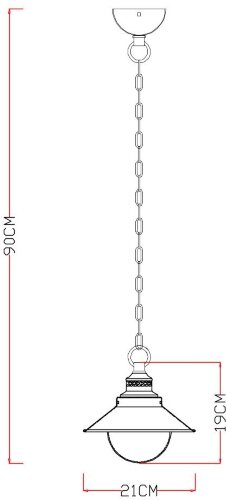 Подвесной светильник Arte Lamp A4577SP-1WG