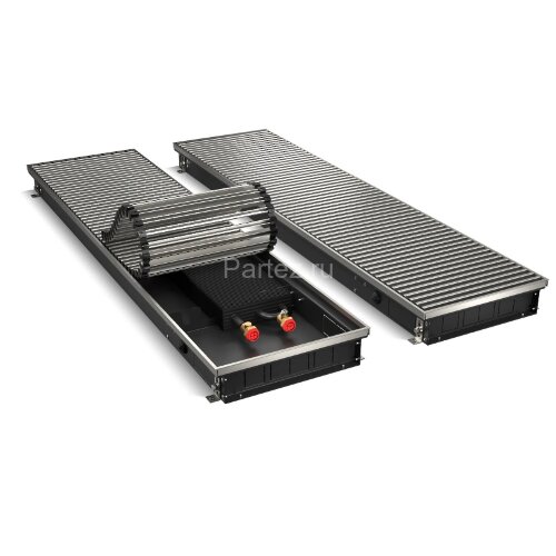 Конвектор внутрипольный Royal Thermo ATRIUM-75/300/2400-DG-U-NA