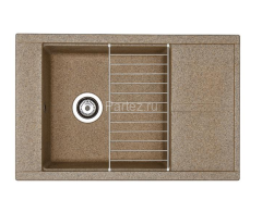 Кухонная мойка AQUATON Делия 60, цвет терракотовый (1A715232LD270)