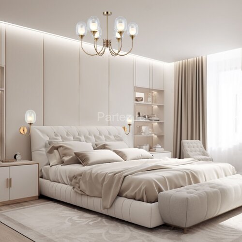 Потолочная люстра Eurosvet 70217/6 латунь