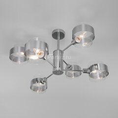 Потолочная люстра Eurosvet 70127/6 хром