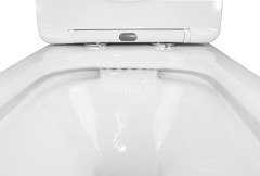 Унитаз-компакт Azario Fresco 360х620х800 напольный, безободковый, с быстросъемным сиденьем микролифт