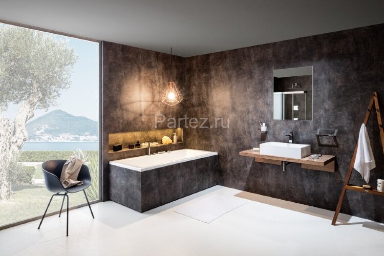 Столешница под раковину Ravak FORMY 100.0х5.0х55.0 темный орех (X000000837)