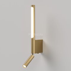 Настенный светильник Elektrostandard 40111/LED латунь