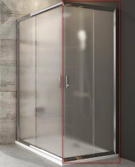 Душевая дверь Ravak раздвижная 90х190, толщина полотна мм универсальная, цвет профиля хром