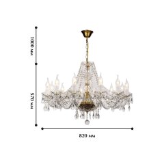 Подвесная люстра Favourite 1735-12P