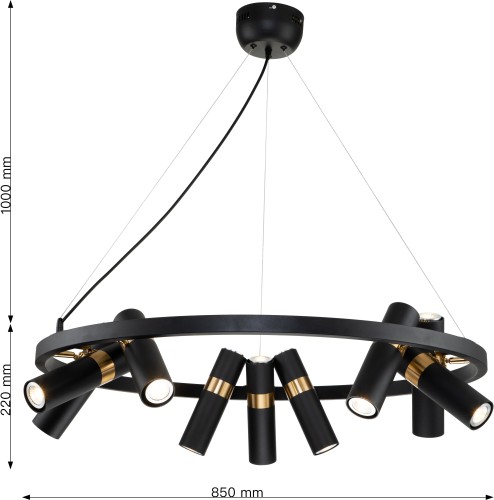 Подвесная люстра Favourite 2997-9P