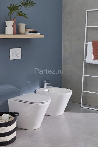 Биде напольное Jacob Delafon Rodin+ белое (EBJ0002-00)