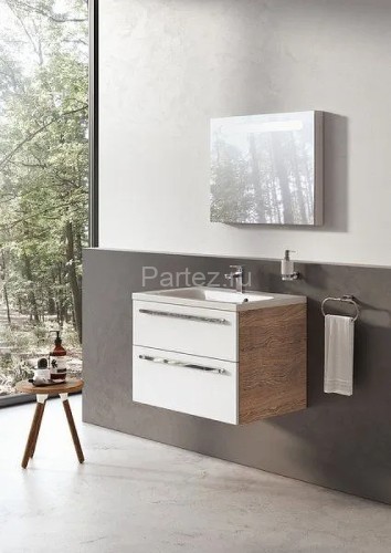 Зеркало Ravak Chrome 70 с подсветкой Белое (X000000548)