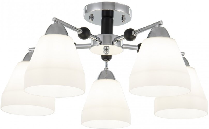 Потолочная люстра Arte Milano 325119/5 CR+BK