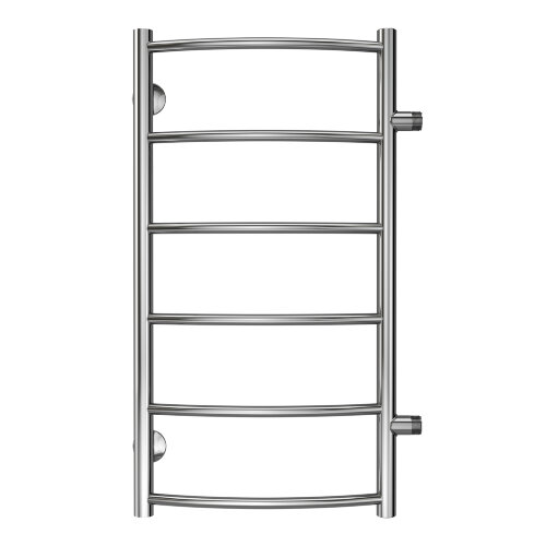 Полотенцесушитель водяной AZARIO VERONA 400/800 6 секций, боковое подключение, 1", хром (AZ04548)