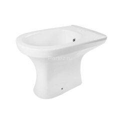 Биде напольное Керамин Санти 350х535х400 угловое скрытое крепление в комплекте, белый (CS00087560)