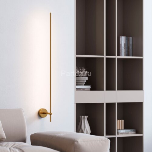 Настенный светильник Elektrostandard 40132/LED латунь