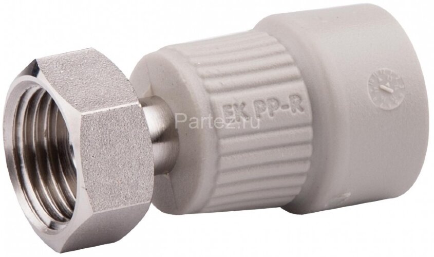 Муфта МВ PPR с накидной гайкой D32х1.1/4" Ekoplastik