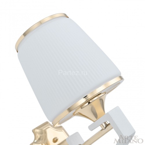 Бра Arte Milano 302457/1W Wh/Gd