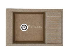 Кухонная мойка AQUATON Делия 78, цвет терракотовый (1A715132DE270)