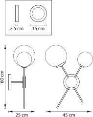 Бра Lightstar 815620