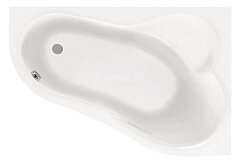 Ванна акриловая Santek Ибица 150х100, правая, белая