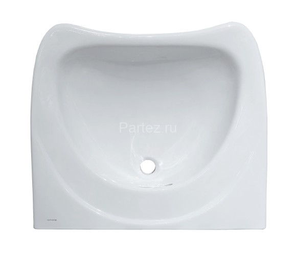Раковина подвесная Керамин Инклюжн 65 660х555х185 без отверстия, крепление в комплекте, белый (CS000