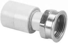 Муфта ПВ PPR с накидной гайкой D20х3/4&quot; Ekoplastik