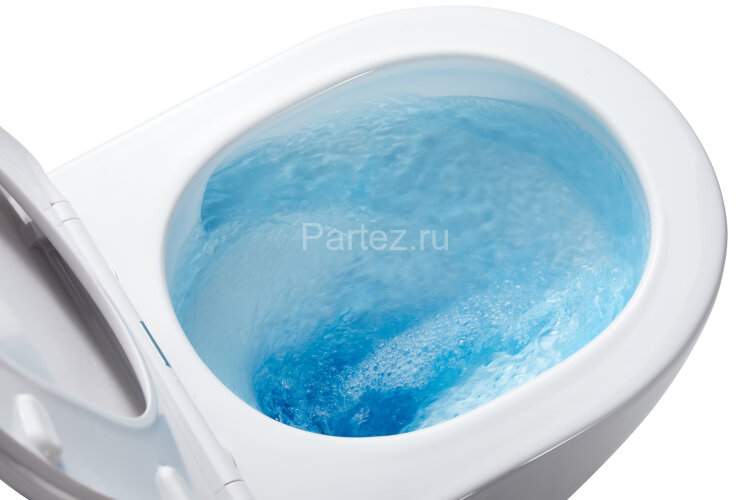 Унитаз подвесной Azario Teramo 515х360х360 безободковый, с системой антивсплеск (Торнадо) в комплект