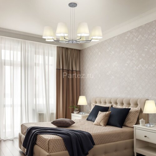 Подвесная люстра Eurosvet 60155/8 хром