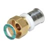 Муфта пресс с накидной гайкой 20х3/4" VALTEC