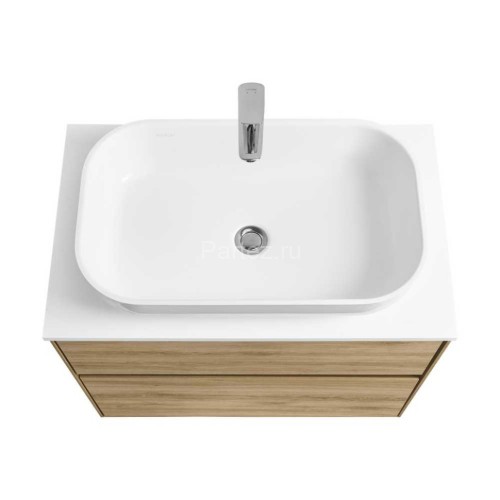 Тумба под раковину Aquaton Либерти 75, 2 ящика, дуб эльвезия (1A279501LYC70)