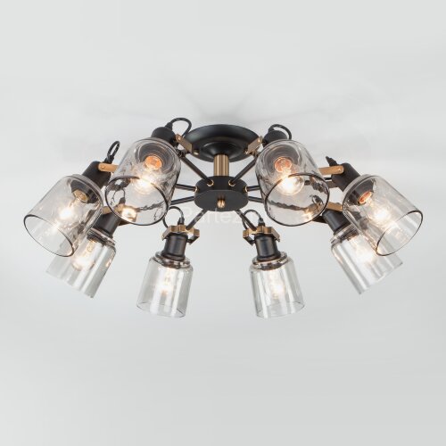 Потолочная люстра Eurosvet 70111/8 черный