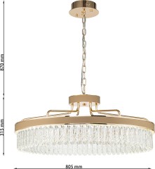 Подвесная люстра Favourite 4304-8P