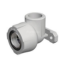 Угол комб. PPR-ВР с крепл. D20х1/2&quot; MeerPlast