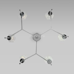 Потолочная люстра Eurosvet 60143/6 хром