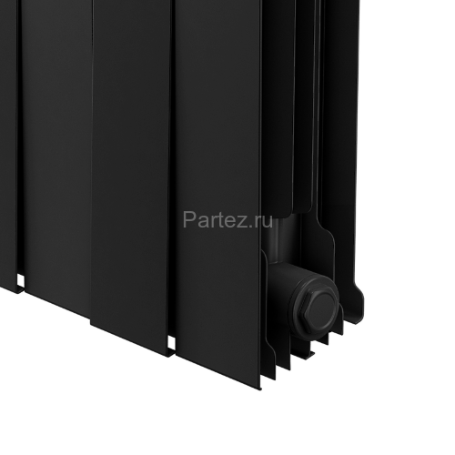 Биметаллический радиатор Royal Thermo PianoForte 500/100-10 (NoirSable)