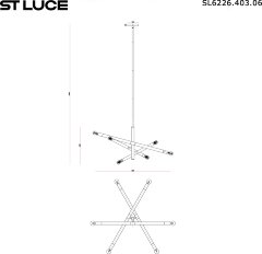 Потолочная люстра ST Luce SL6226.403.06