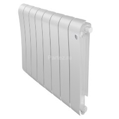 Радиатор биметаллический Royal Thermo Infinity 500 Bianco Traffico VR80 - 8 секц.